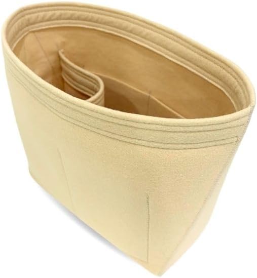 SAMORGA (N15-251B/ Trader-Joe Bag Organizer for Trader Joe Mini Canvas Tote 2mm Eggshell(Bottle Holder)