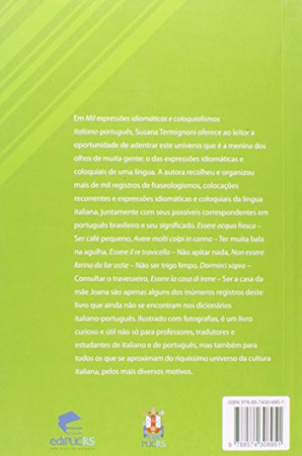 Mil Expressões Idiomáticas e Coloquialismos Italiano-Português