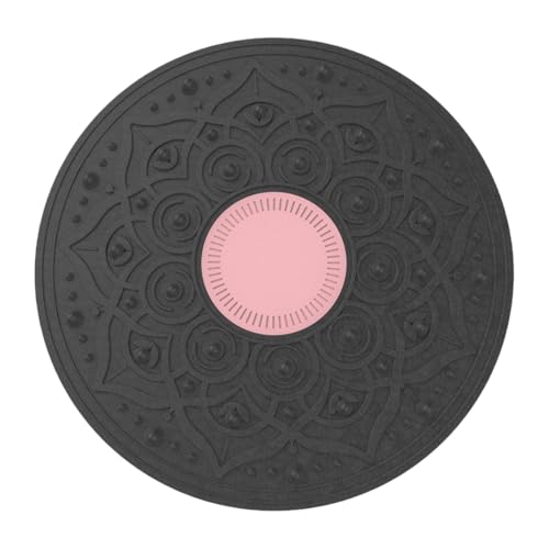PciDinFo Wobble Balance Board Diseñado para Fortalecer El Núcleo Y La Postura Incorpora Protección Antideslizante Fabricación Diseño Ergonómico Adecuad, Rosa