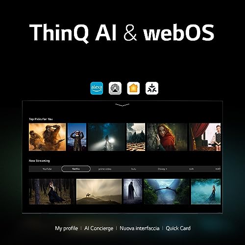 Quarta immagine LG QNED 50'' - Serie QNED75 2023 - 50QNED756RA - Smart TV 4K, Tecnologia Quantum Dot NanoCell, Processore α5 Gen6, Filmmaker Mode, Game Optimizer, Alexa, Wi-Fi, webOS 23, Telecomando puntatore