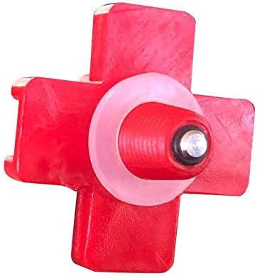 5 Pack - Make Your Own Waterer Kit - Horizontal Side Chicken Nipples + Installation Piece