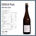 Oddbird Sparkling Non Alcoholic Rose, Gluten Free, Non-Alcoholic Champagne, Zero Proof with Dealcoholized Syrah Grapes from South of France, Silky, Well-Balanced Dry Rose, 25 fl oz Bottle