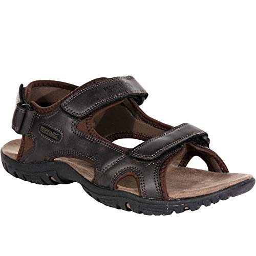 Regatta Mens Haris Open Toe Sandals, Peat, 7 UK