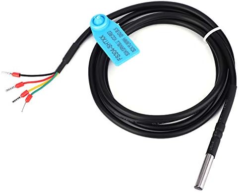 Soil Digital Temperature & Humidity Sensor Probe Stainless Steel Case Housing Low Consumption I2C Output Practice DIY(),Temperature and Humidity Sensor