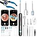 Bebird R1 Ultra - Limpiador de Oídos con Cámara y Otoscopio Visual, Removedor de Cera para Uso Familiar, Kit de Higiene Auditiva con Herramientas y Gotero