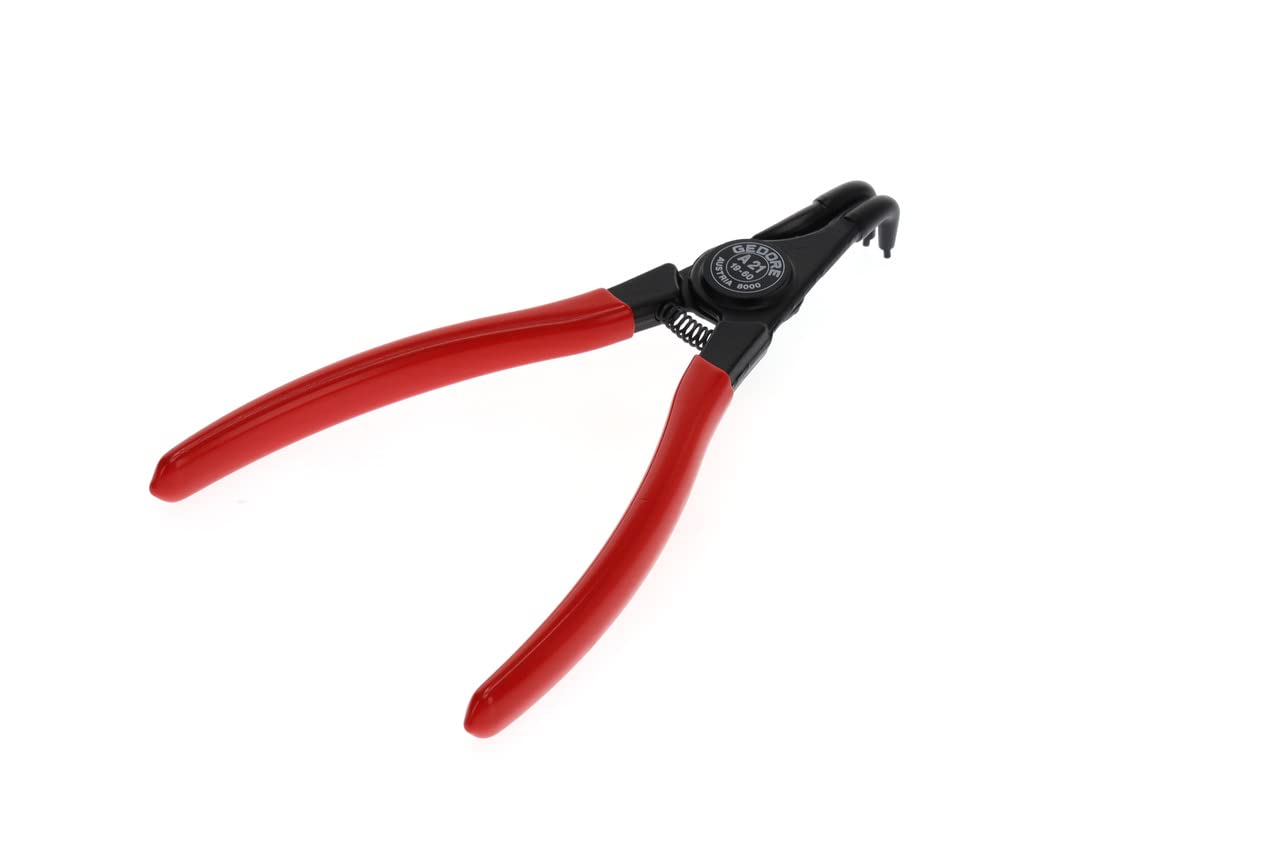 GEDORE 8000 A 21 Circlip Pliers for External retaining Rings, Angled, 19-60 mm