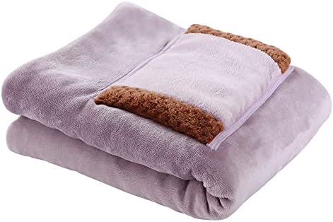 Fiorky Heated Throw Blankets, USB Electric Blanket Soft Heating Blanket Shawl Throw Hand Knee Feet Lap Legs Warmer Heater Carpet Winter Heated Pad with Slot for Home Office Use