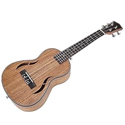 Uxsiya Ukulélé de 23 Pouces, ukulélé de Concert Exquis, Excellent Son, Finition soignée, Peinture sûre pour Jouer pour… - Les Beatles, Paul McCartney, John Lennon, RIngo Starr, George Harrison