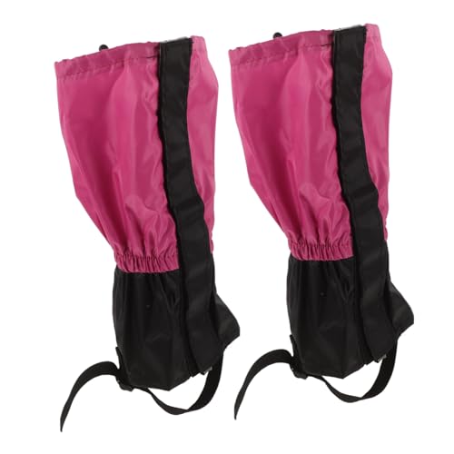 Parliky Elastic Leg Gaiters for Hiking Boot Gaiters with for Hiking Shoes Waterproof Ankle Covers for Men Women