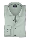 OLYMP Herren Oberhemd Langarm 124614,Einfarbig,470 Modern Fit 26,New Kent,grün 45,42
