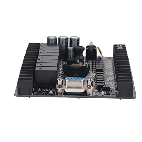 Fesjoy PLC Industrial Control Board -20MR HighPerformance Programmable Controller with Analog Functions for Industrial Automation Applications (20MR+2AD+Real time Clock)