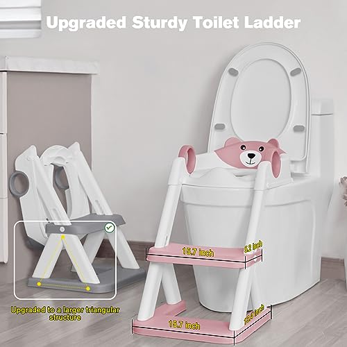 Training Toilet Ladder, Multi-Use, Convenient and Suitable for Most Situations,Girls, Boys