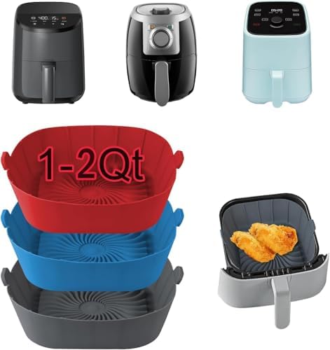 Dash 6-Piece Air Fryer Accessory Kit - Includes Baking Pan, Pizza Pan, Rack & Skewers (2 Quart) - View #4