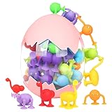 Suction Cup Toys, 40 Pcs Bath Toys for Kids Ages 3+ Sensory Toys Stress Release Toys Travel Toys Suc