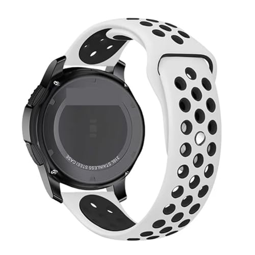 Pulsera de silicona 22mm para Huawei GT 2 de 46mm y Galaxy Watch 3