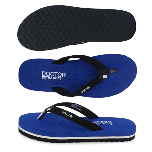 Image of DOCTOR EXTRA SOFT House Slipper for Women's Care Dr Orthopaedic Super Comfort Fitting Flat Cushion Chappal Flip-Flop for Ladies & Girl's
