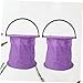 Hohopeti 2pcs Collapsible Tool Bucket Folding Water Painting Pen Washing Barrel Lightweight Storage Bucket for Painting Accessories