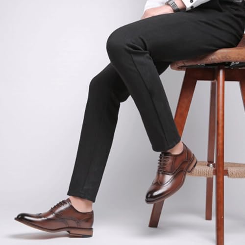 Dress Oxford Shoes for Men Modern Classic Lace Up Oxfords Formal Casual Business Wedding Casual Work Office Comfortable Business Shoes2