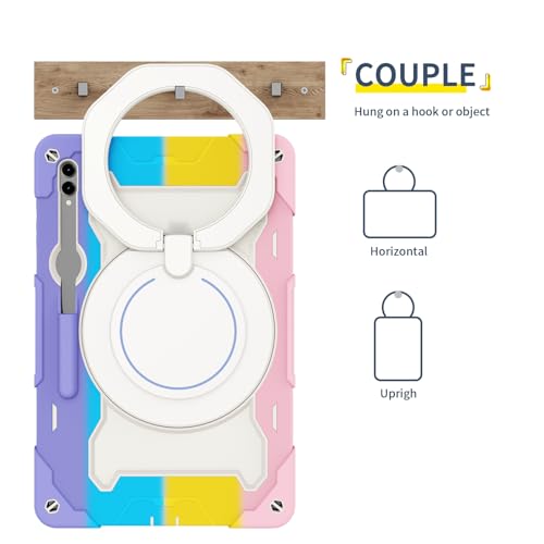 Funda para tablet Samsung Galaxy Tab S10 Ultra 14.6 SM-X910 niños silicona resistente 2