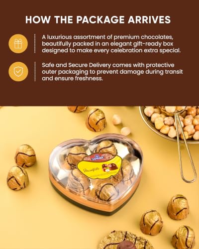 Image of HyperFoods Rakhi with chocolate for brother Rakhi gift hampers for brother Chocolate box for gift Chocolates box Hazelfills Chocolates Roli & Chawal