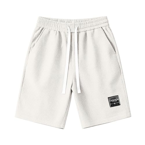 Short homme décontracté coupe ample avec cordon de serrage pour l'été - 5