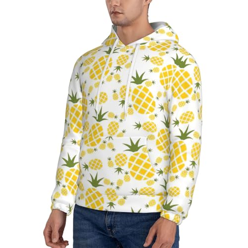 Chandail chaud d'hiver imprimé ananas pour sorties décontractées - 3