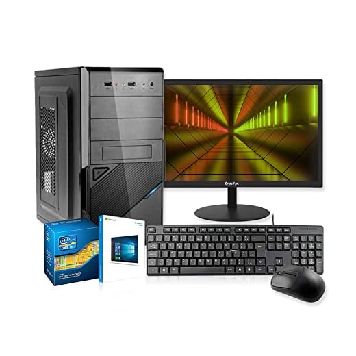 Computador Completo Intel Core I5 8GB HD 500GB Monitor HDMI