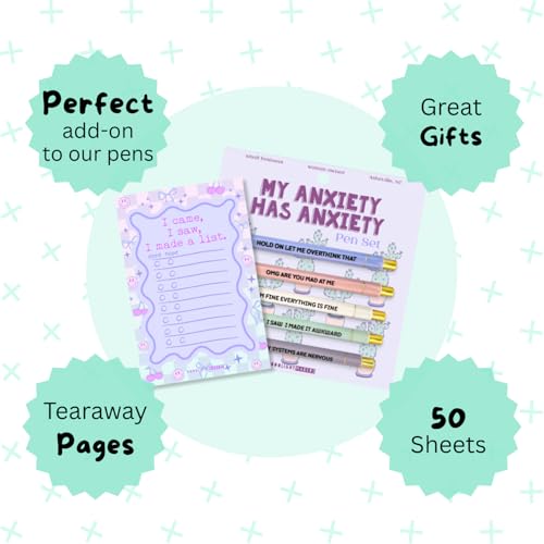 Stylos à bille amusants et bloc-notes To Do or Not To Do Moonlight Makers - 5