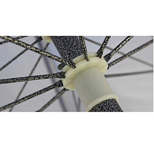 Sombrilla para terraza exterior de 2,4m con protección UV ajustable CLSDRZC 6