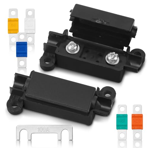 Kit de portafusibles midi para reformas eléctricas en furgonetas camper y barcos