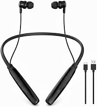 Drumstone (𝐄𝐱𝐥𝐮𝐬𝐢𝐯𝐞 𝟐𝟎 𝐘𝐞𝐚𝐫𝐬 𝐰𝐚𝐫𝐫𝐚𝐧𝐭𝐲 Wireless Bluetooth Neckband Headphones Hi Bass in Ear Gaming ...