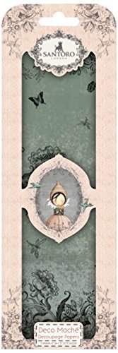 Trimcraft Santoro Carta Mirabelle Deco cartapesta