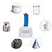 Jiabailie Heat Handheld Sealing Machine,Electromagnetic Bottle Cap Sealer,Heating Plastic Bottle Sealing Machine,0.79’’-3.94’’ Induction Sealer Power & Time Adjustable for Plastic Glass 110V