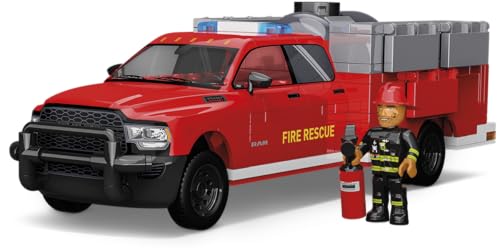 Camion de pompiers Dodge RAM 3500 COBI pour animer vos dioramas urbains
