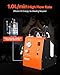 VEVOR Electric Brake Bleeder Kit, Professional 110V Brake Master Cylinder Bleeder Kit with Pressure Gauge & Built-in Air Pump, Versatile Brake Bleeder Adapter Set for Both DC & AC Power