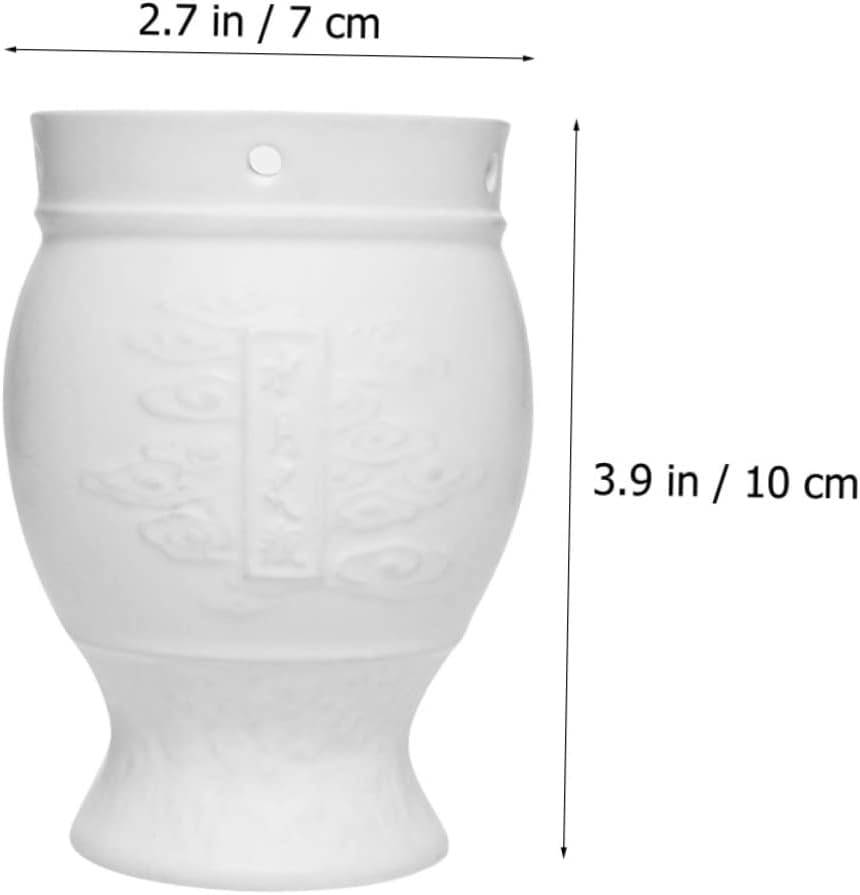 Portable Home Jar Ceramic Scraper for Points Smokeless Box Burning Tool for Relaxation and Wellness Matte