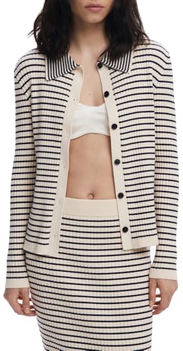 Desigual JERS_Sitka Pullover Sweater, Blanco, M Women's