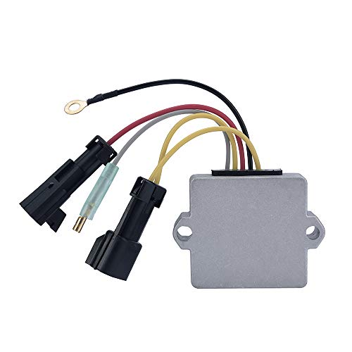 OEPUNAIKE 893640T01 Voltage Regulator Rectifier Fit For Mercury Marine Outboard 5 Wires 4 Stroke 25Hp 30 40 50 60 135 140 150 175 200 240 Hp Engines 2002 Repl.# 893640-002 893640A03 194-2115k1 18-5732