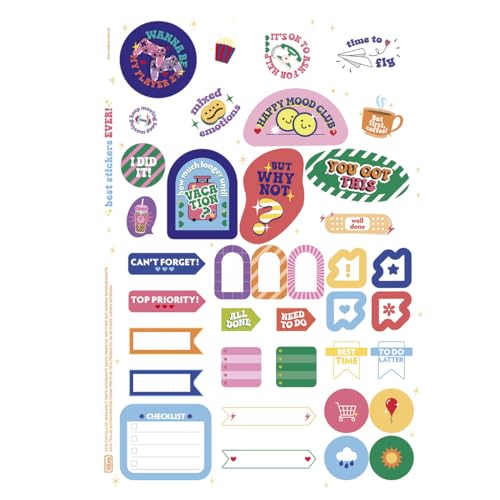 Tilibra - Folhas de Adesivos Tilidisco