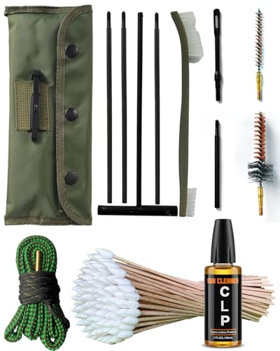 Universal Rifle Cleaning Kit, CLP,Brushes,Snakes,Tools for 5.56mm, 20-