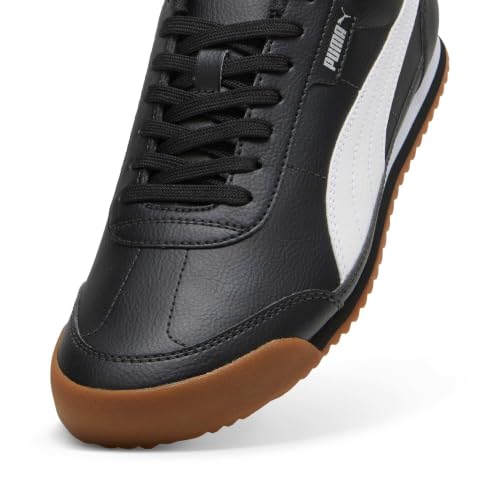 Puma Baskets Unisexes Turino II, Bleu Marine/Alpine Snow-Gum, 41 EU, Puma Gomme à Neige Alpine Bleu Marine, 42 EU