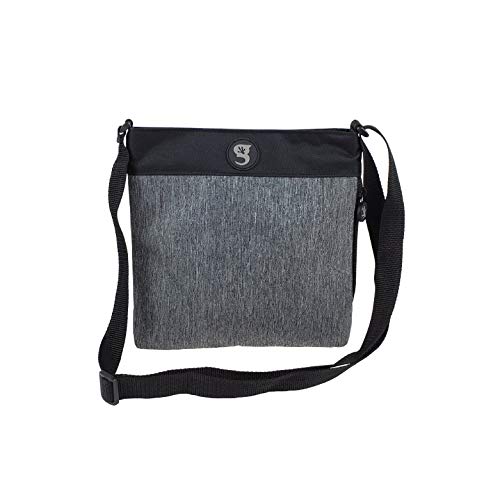 geckobrands Crossbody Bag – Lightweight and Adjustable Crossbody Bag with Multiple Zippered Pockets for Hands-Free Carrying