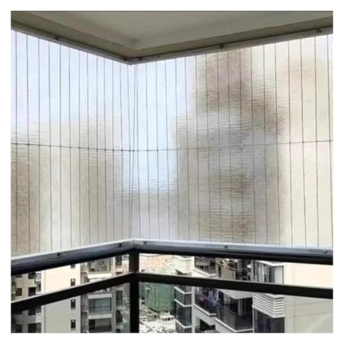 bujnie Poly Plastic Roof Panel Glassfiber Panel UV Resistant 0.8mm Sunshine Board for Garages, Canopy, Customizable (1.2x5m/3.94x16.4ft)