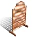 Produktbild WT Trade Gartenzaun Ausziehbarer Spalierzaun Rankgitter aus Holz 180 x 100 cm | Spalier Rankhilfe Pflanzengitter Zaunelement | Gitter Scherenspalier | zusammenfaltbar Gartenzaun variabel verstellbar