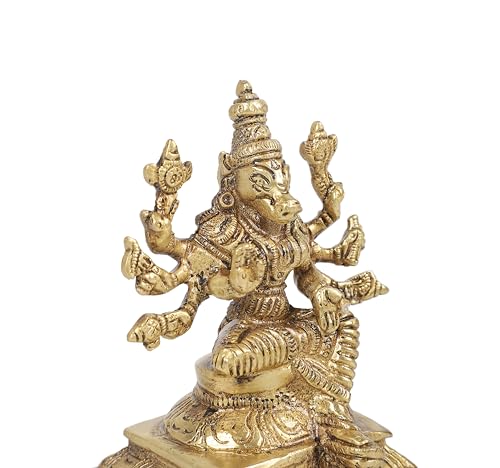 Estatua Varahi de Latón 4.5 Pulgadas miniatura 5