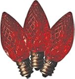 ACE TRADING - HOLIDAY BRIGHT LIGHTS Led C7 SMD Bulb Red Bx25