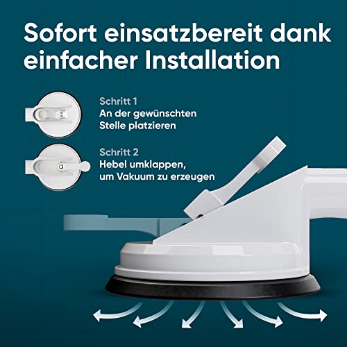 Haltegriff Saugnapf EDERHEIN für Sicherheit im Badezimmer