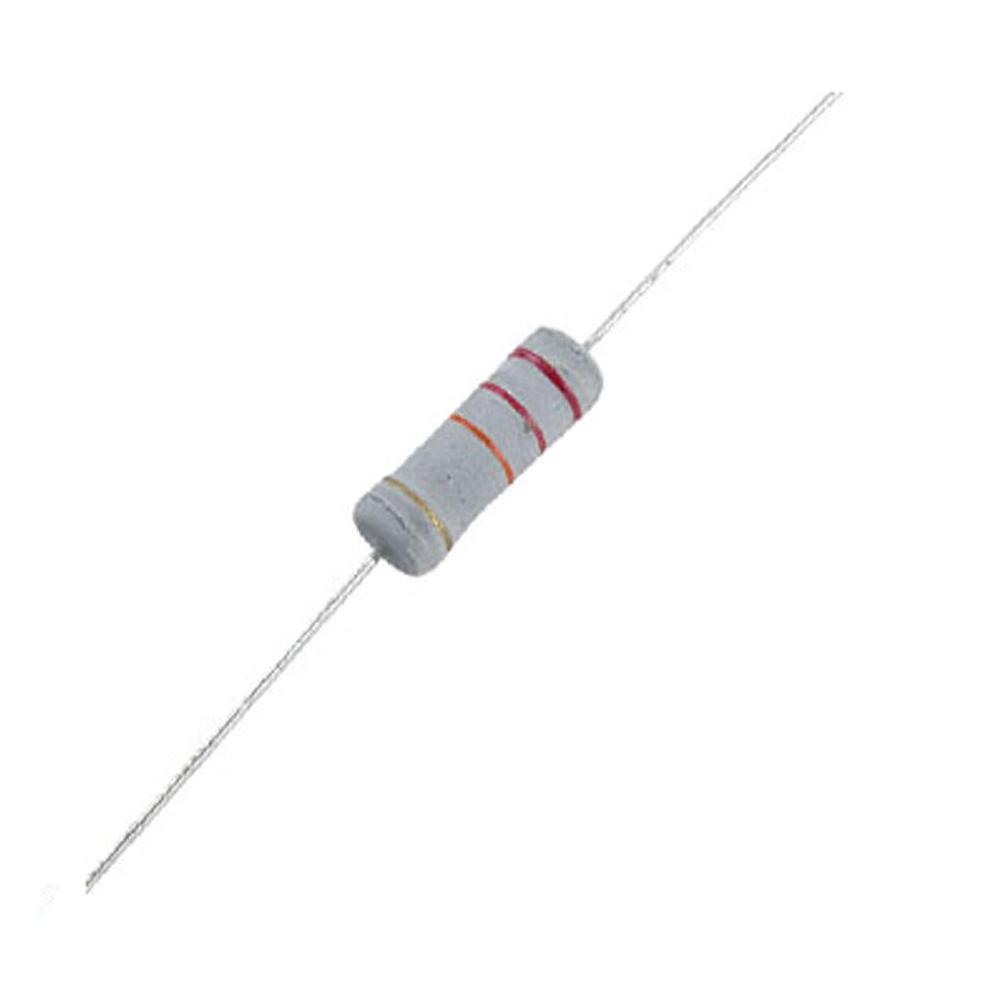 Lotto Da 10 Resistenze A Film Di Ossido Metallico 1,2k Ohm 3W 5% - Endlessparts G522