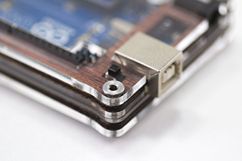 C4Labs Zebra Case Kit For The Arduino Uno (Not Included) - Wood #TOP3