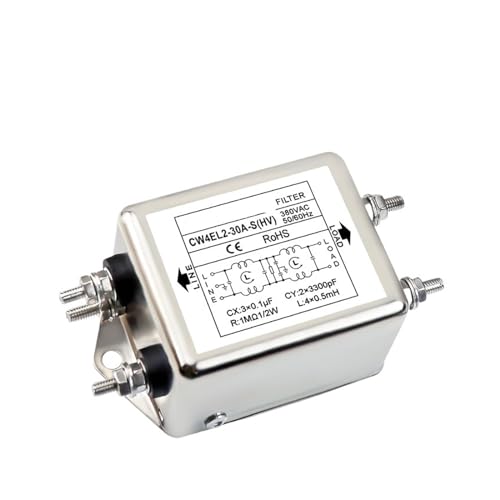 Filtro industrial potente CW4EL2 elimina interferencias de alto voltaje en 380VCA